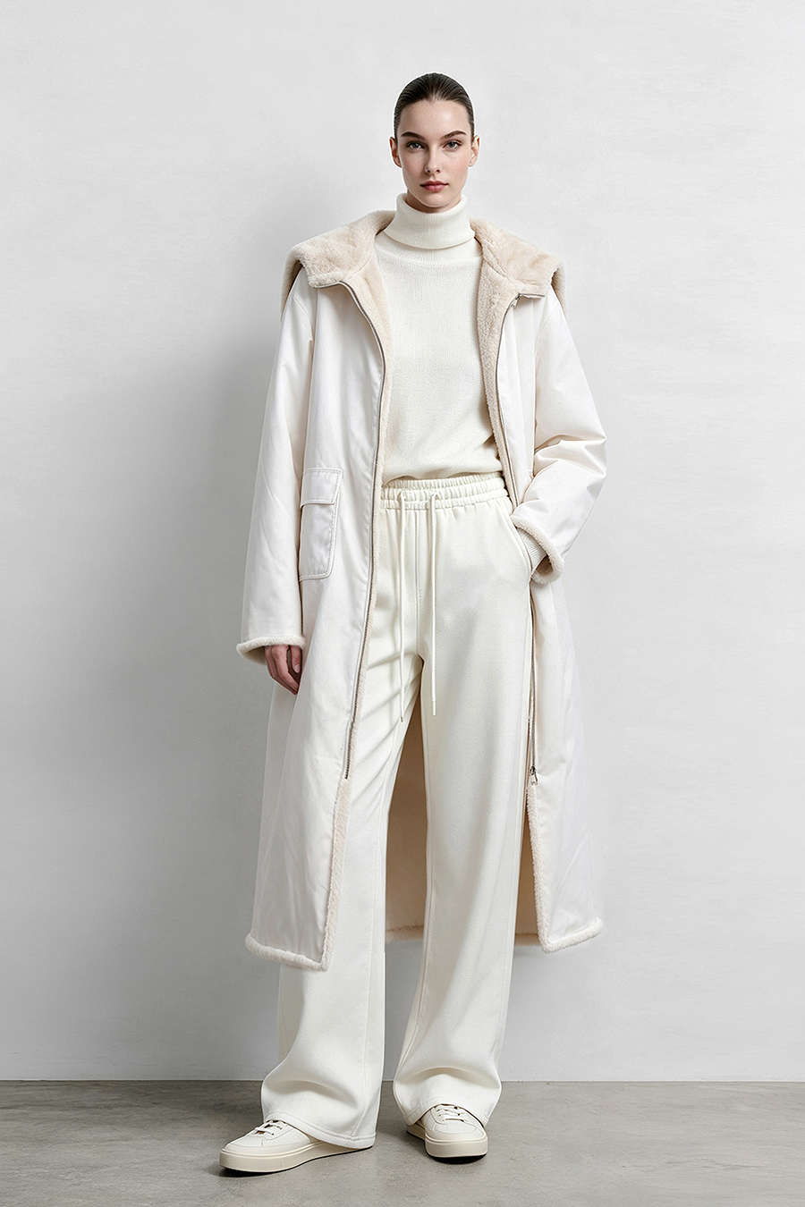 Reversible Eco Fur|AMII
