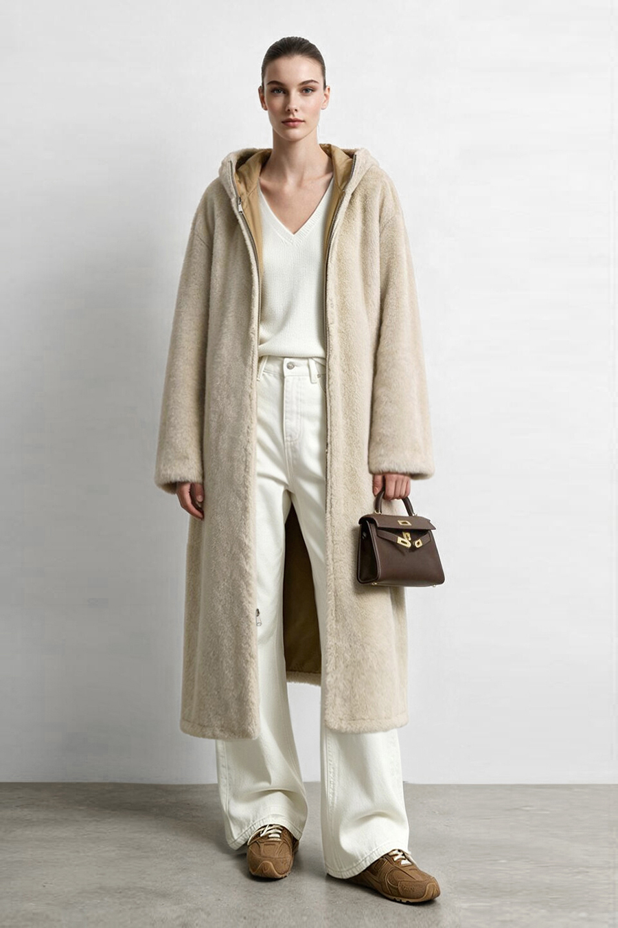 Reversible Eco Fur|AMII