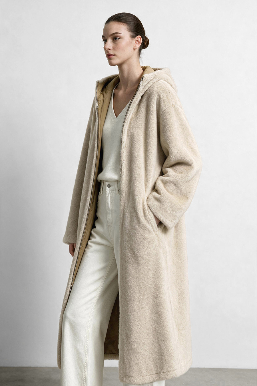 Reversible Eco Fur|AMII