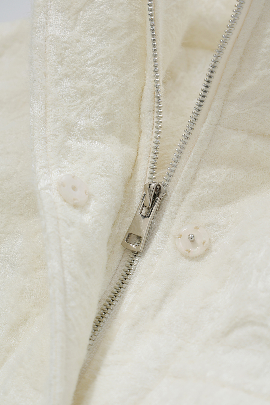 Stand Collar Jacquard Down Jacket|AMII