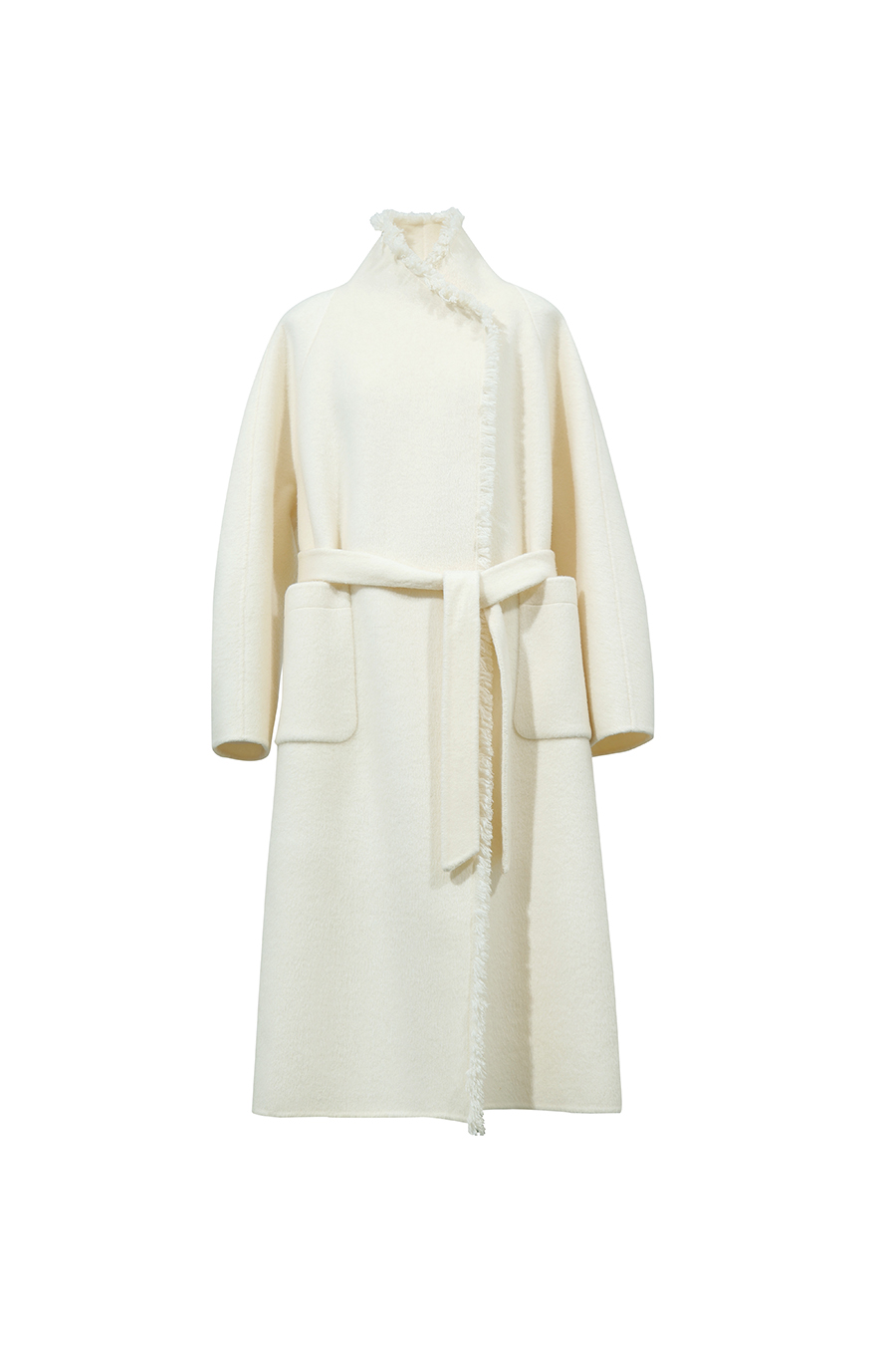 Yak Down & Wool Double-Faced Fabric|AMII