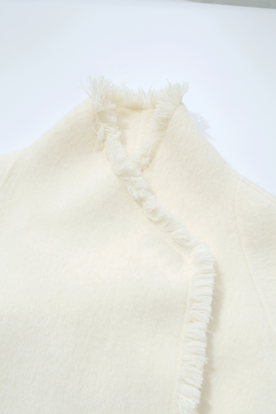 Yak Down & Wool Double-Faced Fabric|AMII