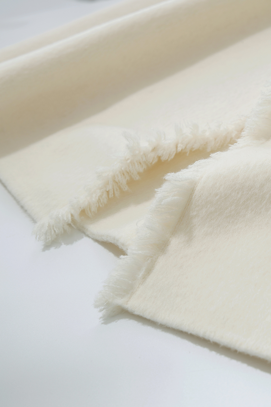 Yak Down & Wool Double-Faced Fabric|AMII
