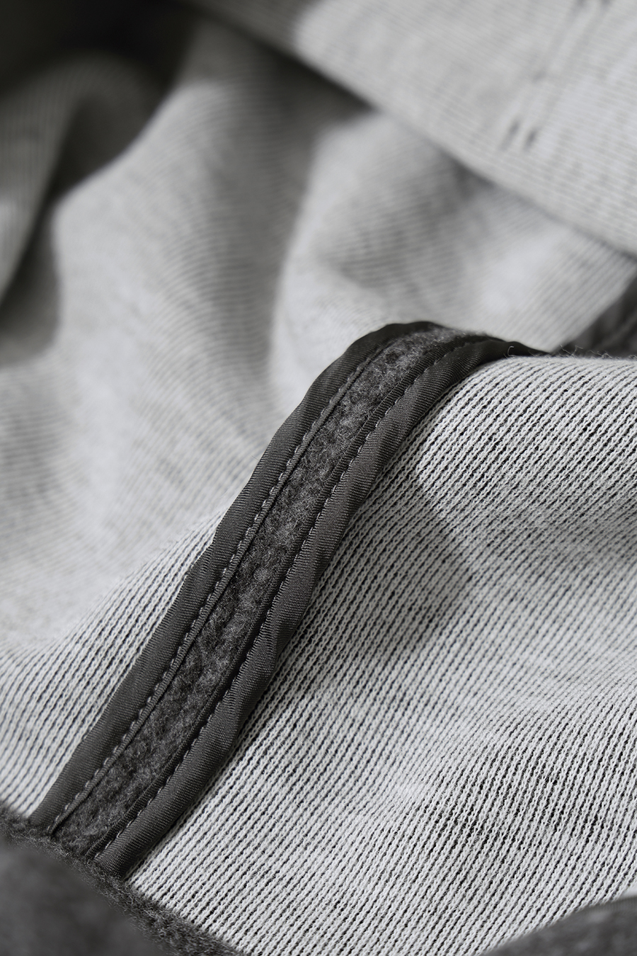 Hooded Single-Faced Wool Vest|AMII