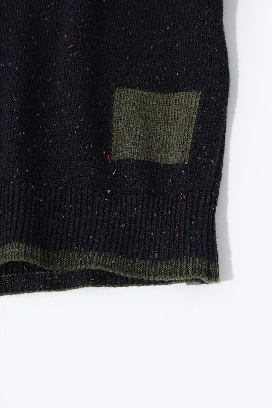 Confetti Yarn Hooded Sweater|AMII