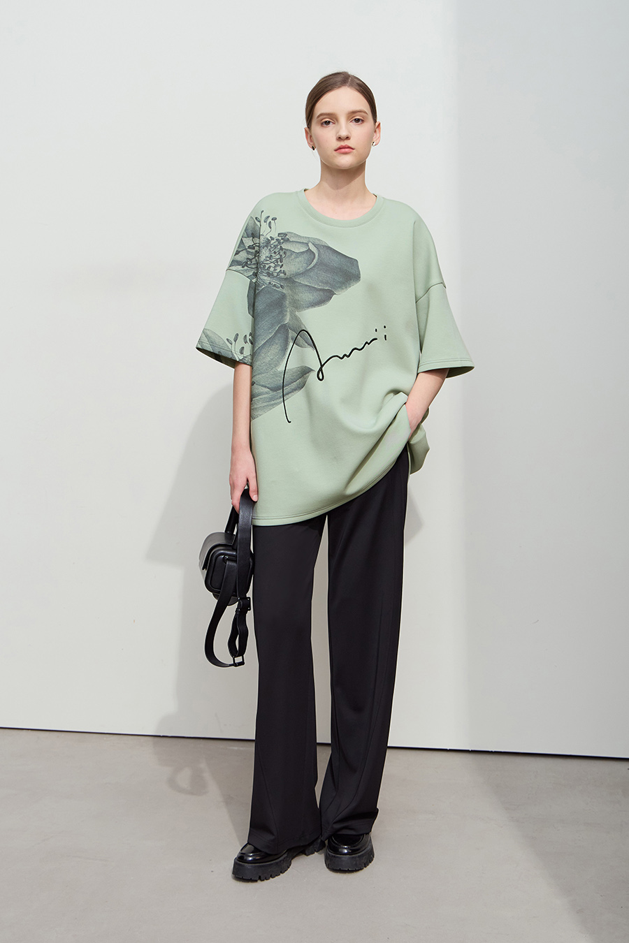 Printed Air-layer T-shirt