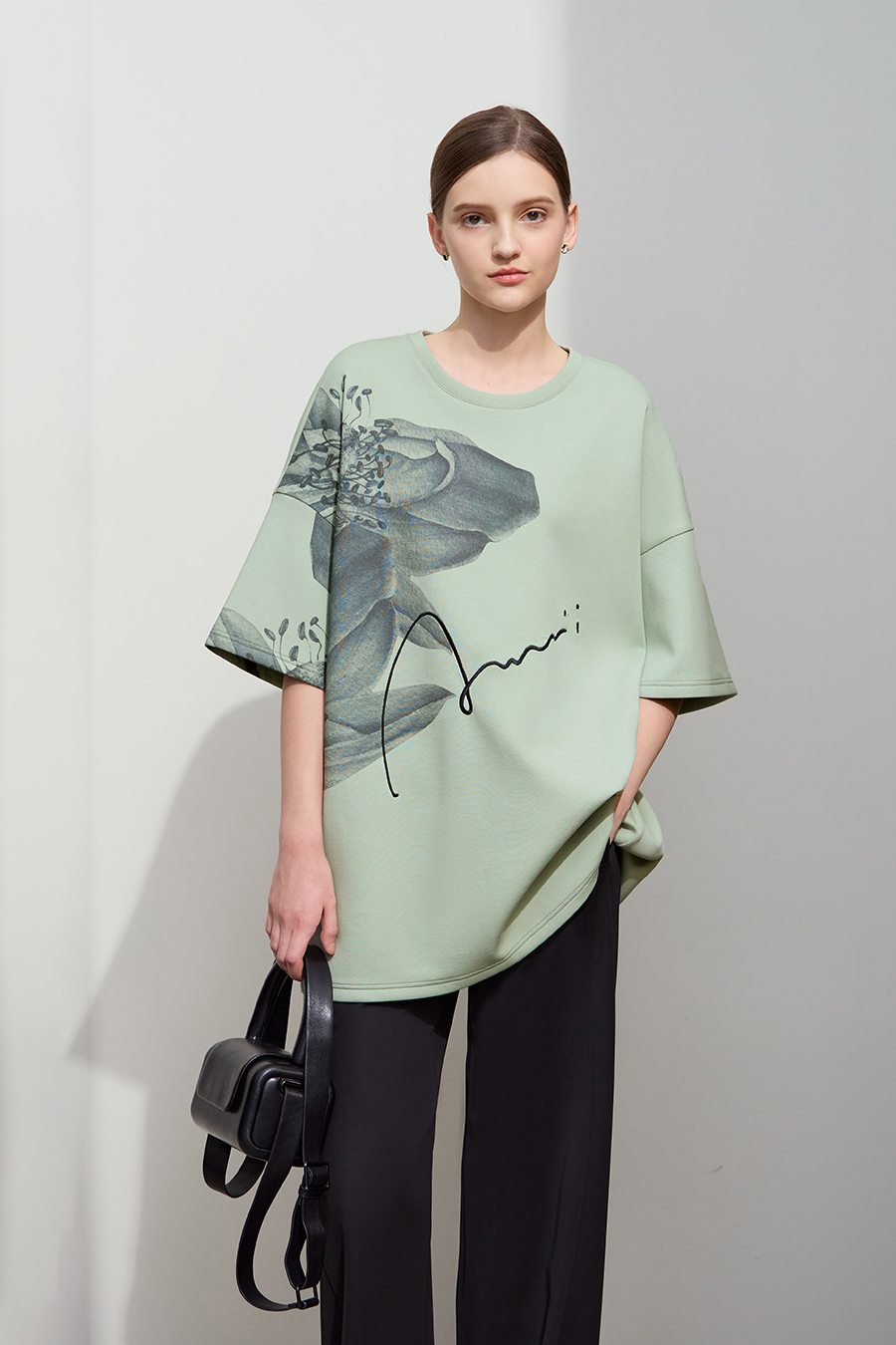 Printed Air-layer T-shirt