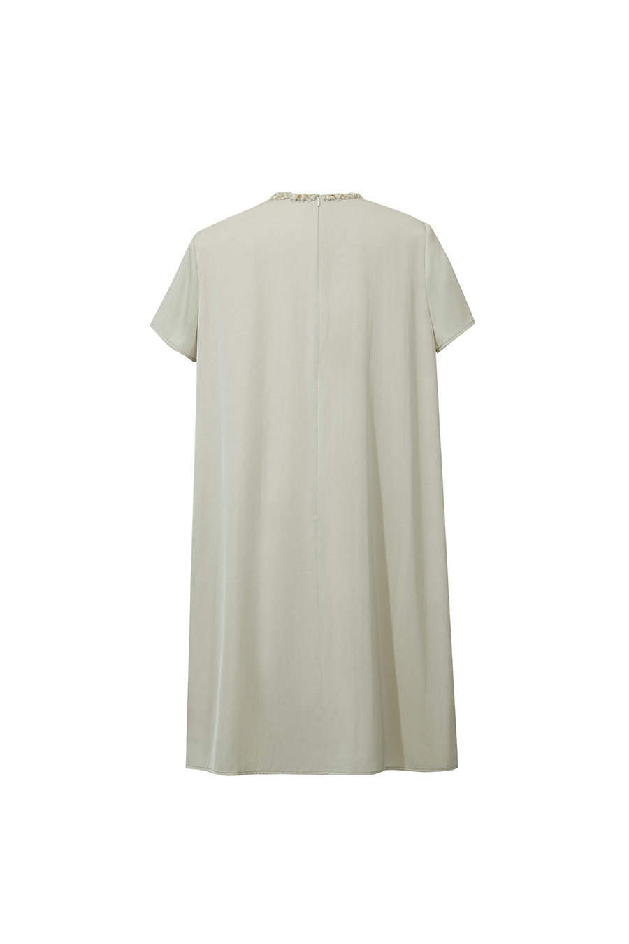 Tweed Style Short Sleeve Dress