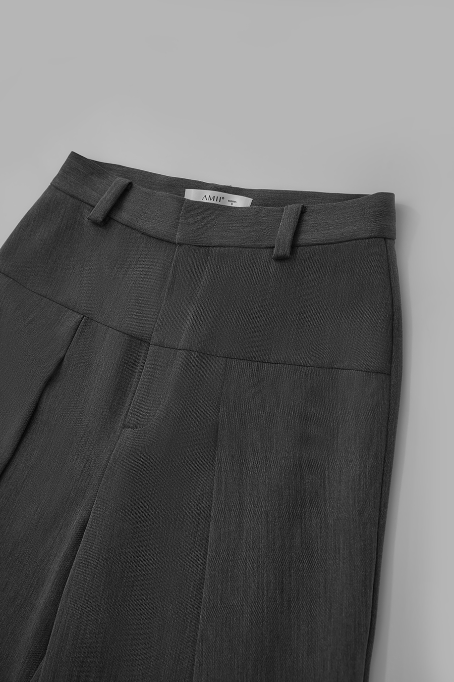 Wide Leg Pleated Casual Pants