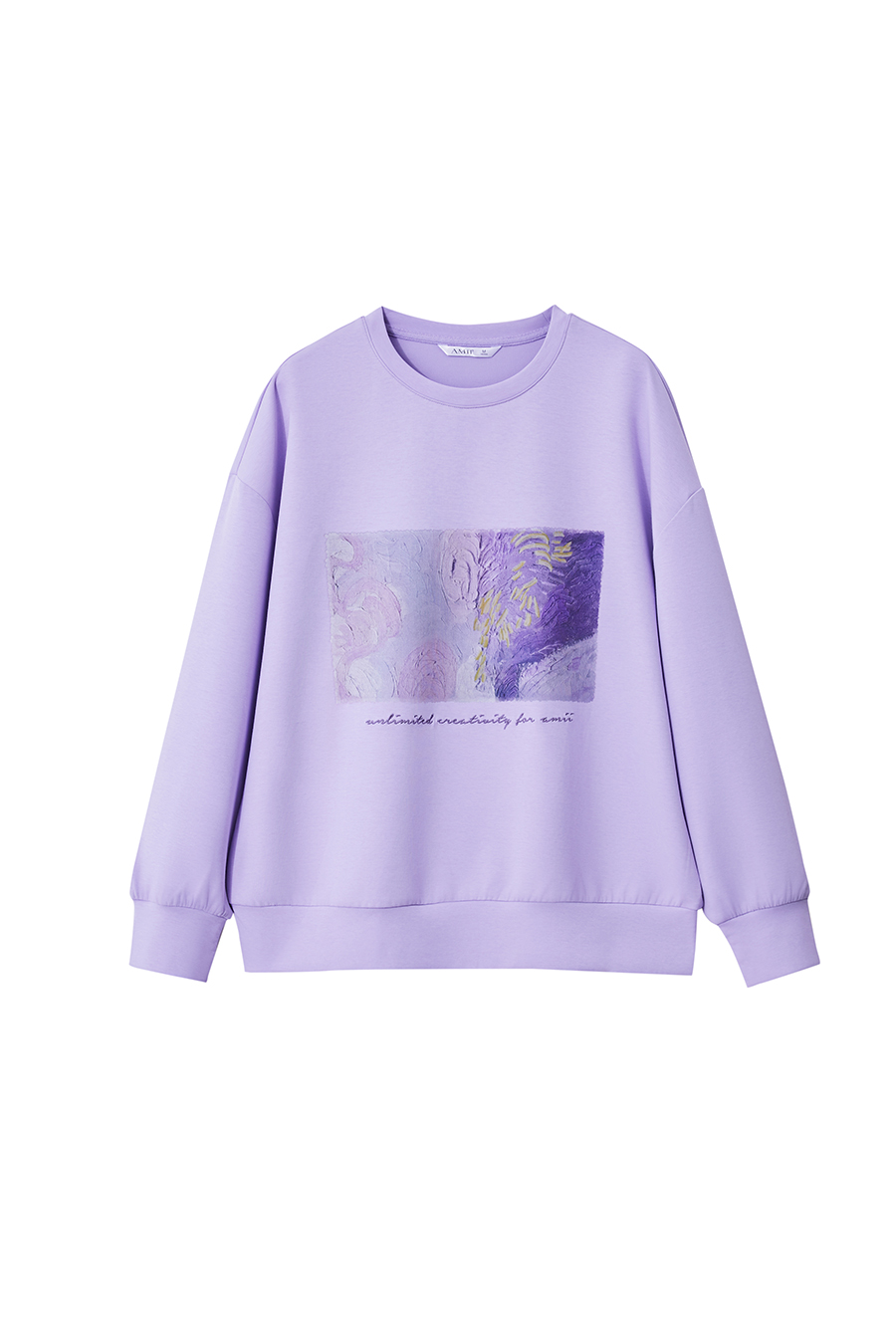 Printed Air Layer Sweatshirt|AMII-AMII.com