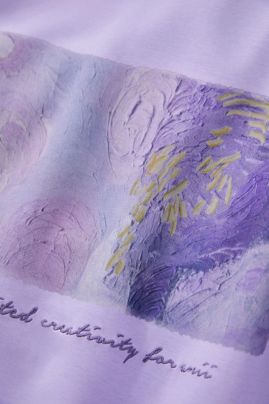 Printed Air Layer Sweatshirt|AMII-AMII.com