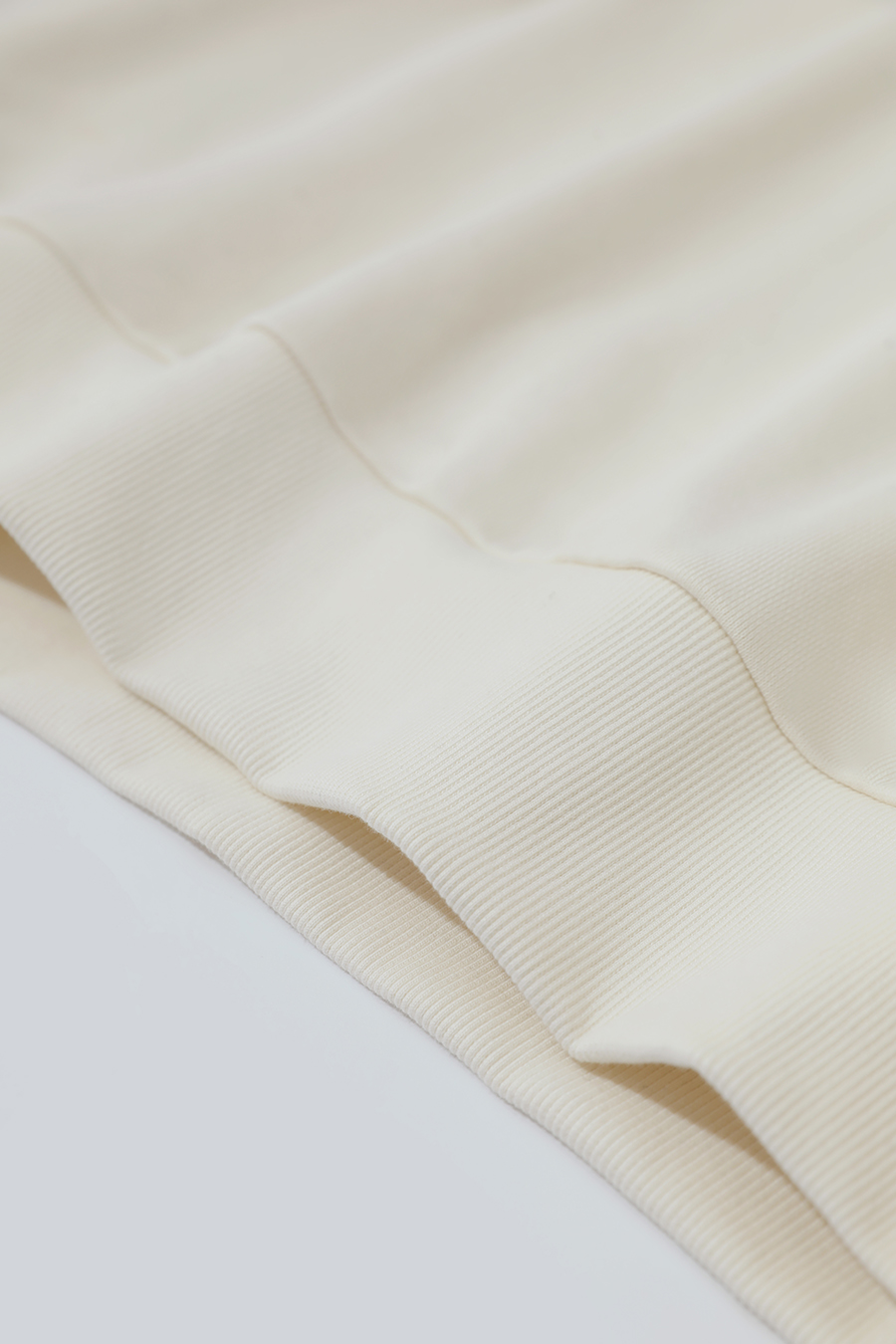 Letter & Heart Embroidered Sweatshirt