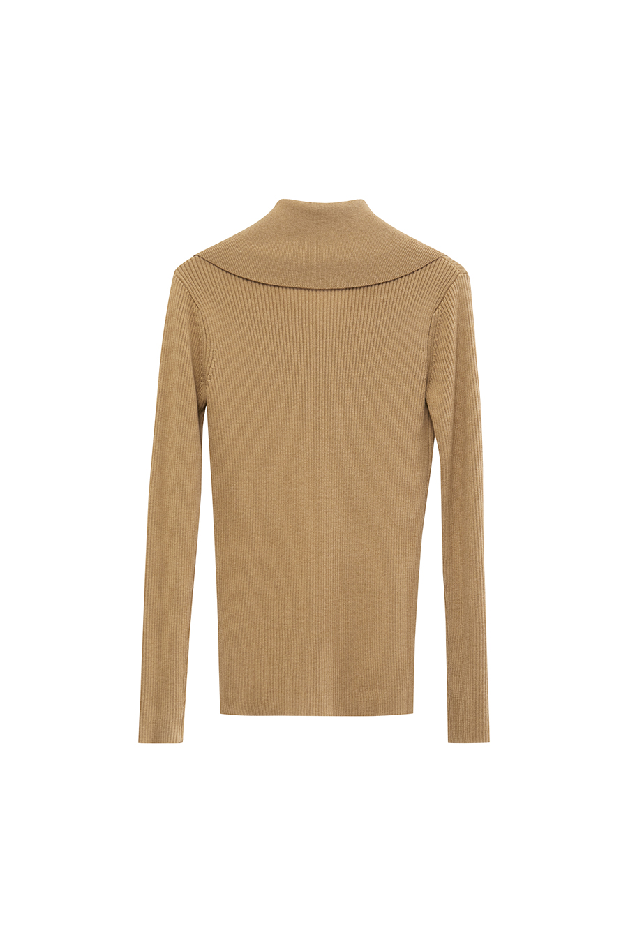 Rose Brooch Lapel Sweater