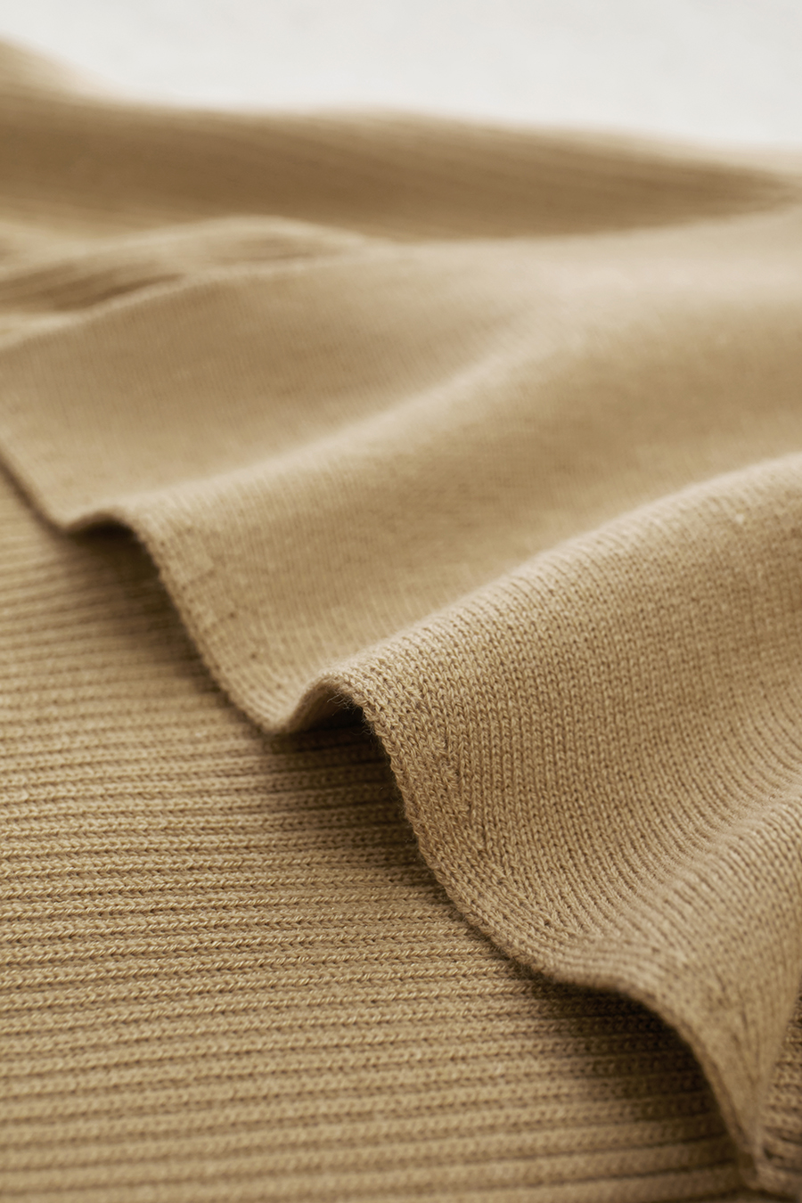 Rose Brooch Lapel Sweater