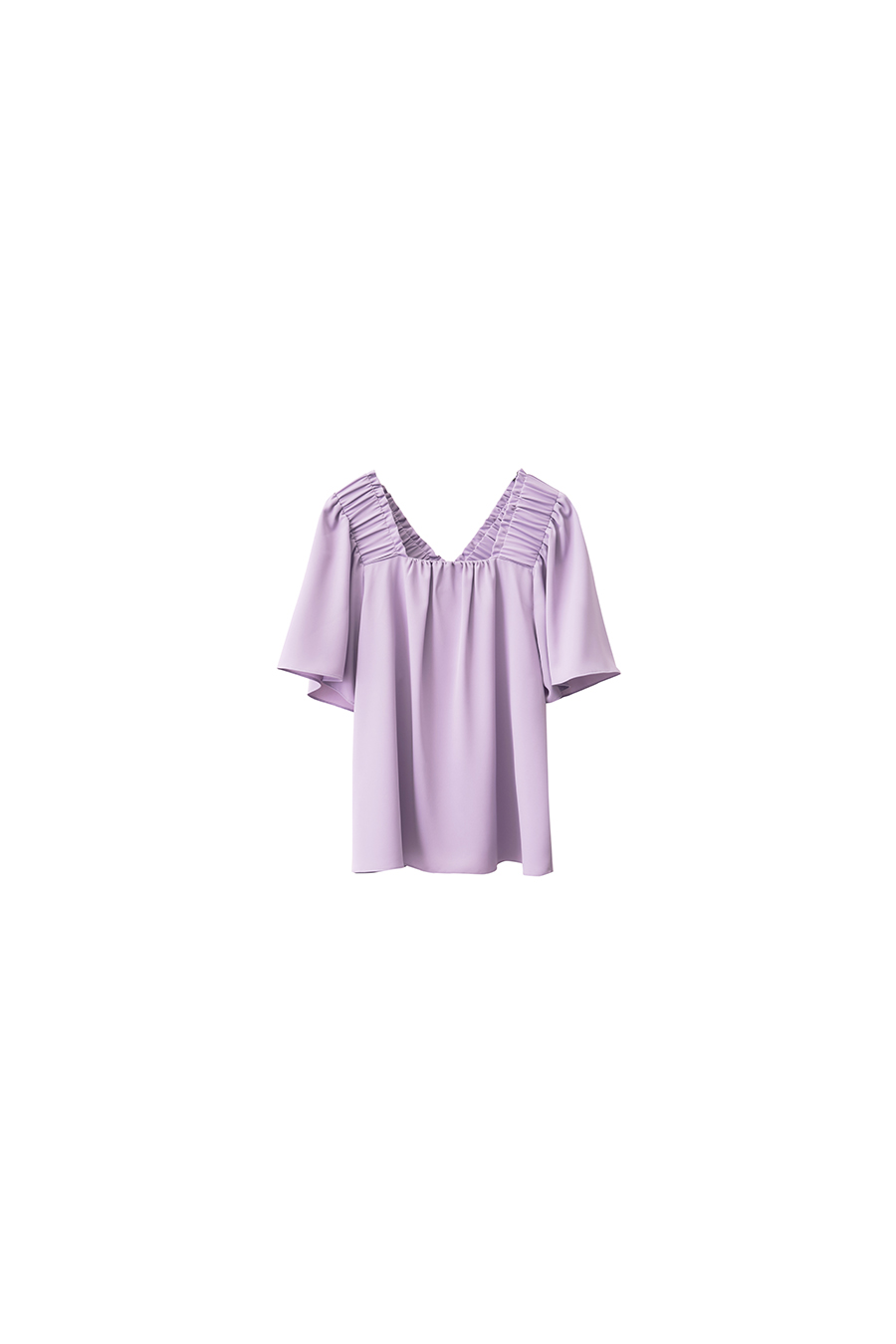 Loose Square Neck Chiffon Blouse