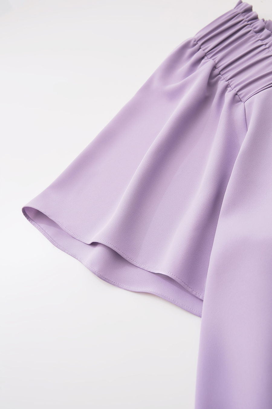 Loose Square Neck Chiffon Blouse