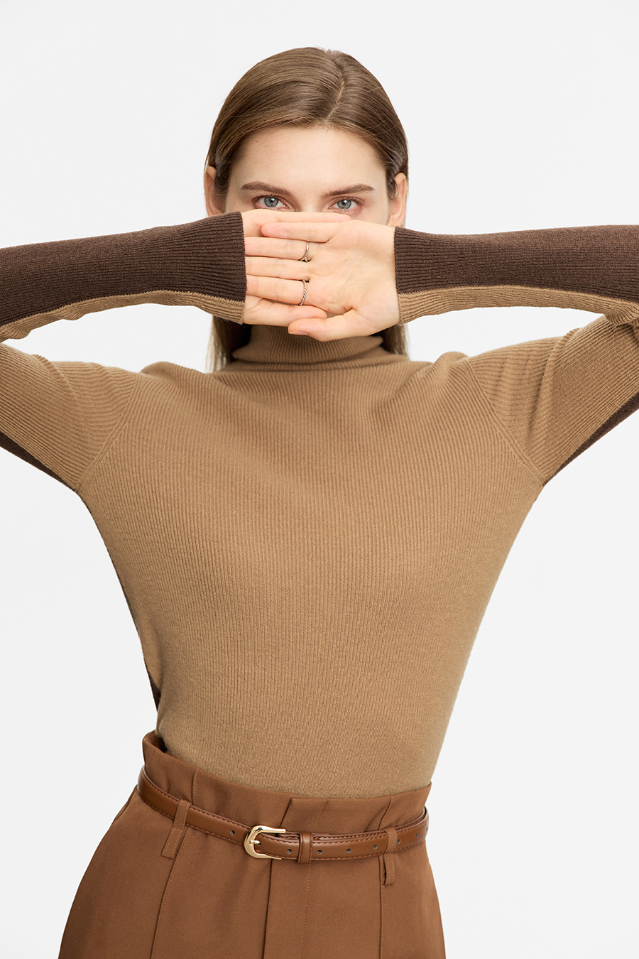 Reversible Wool Sweater|AMII