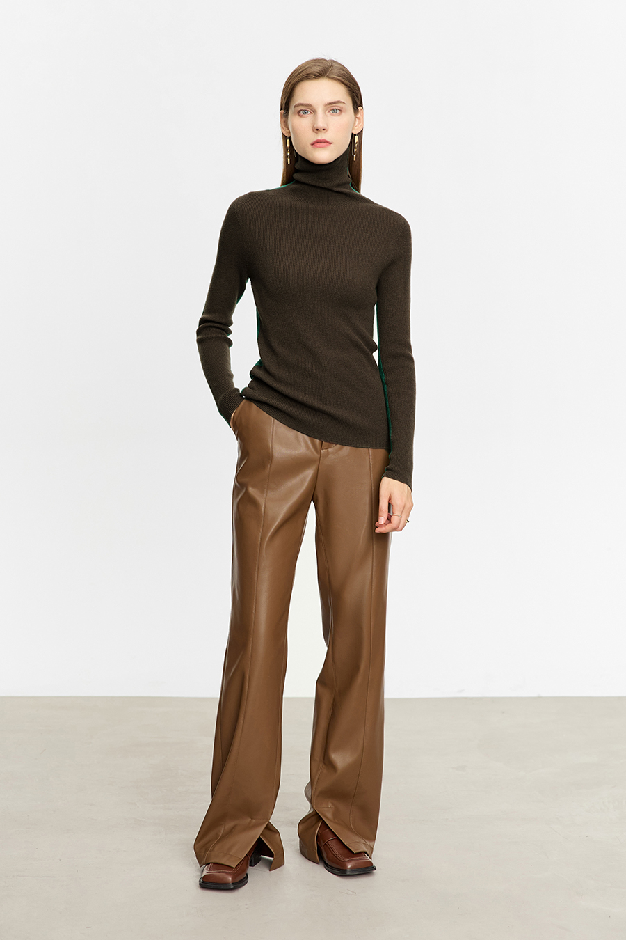 Reversible Wool Sweater|AMII-AMII.com