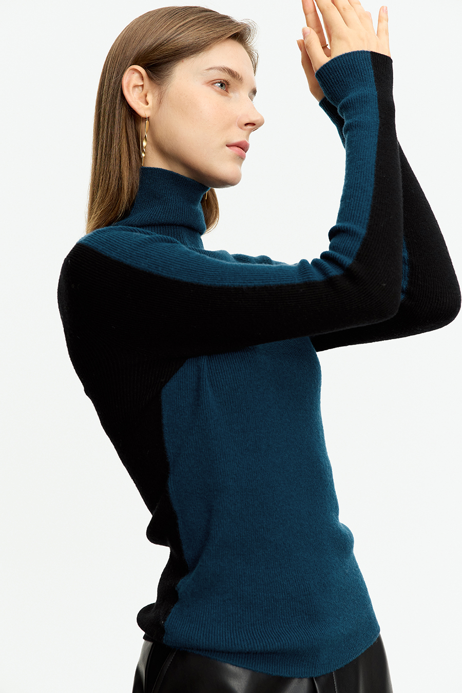 Reversible Wool Sweater|AMII-AMII.com