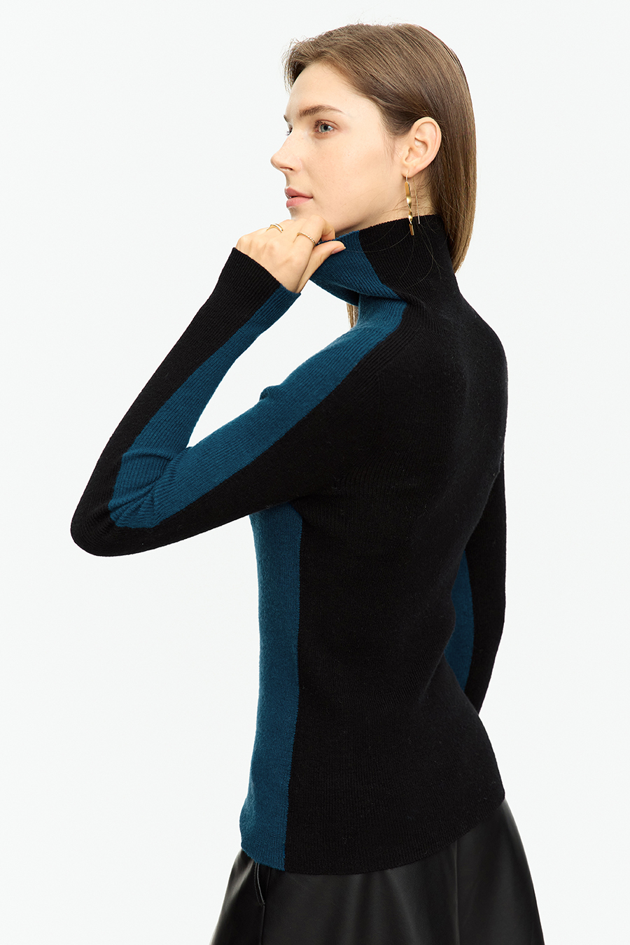 Reversible Wool Sweater|AMII-AMII.com