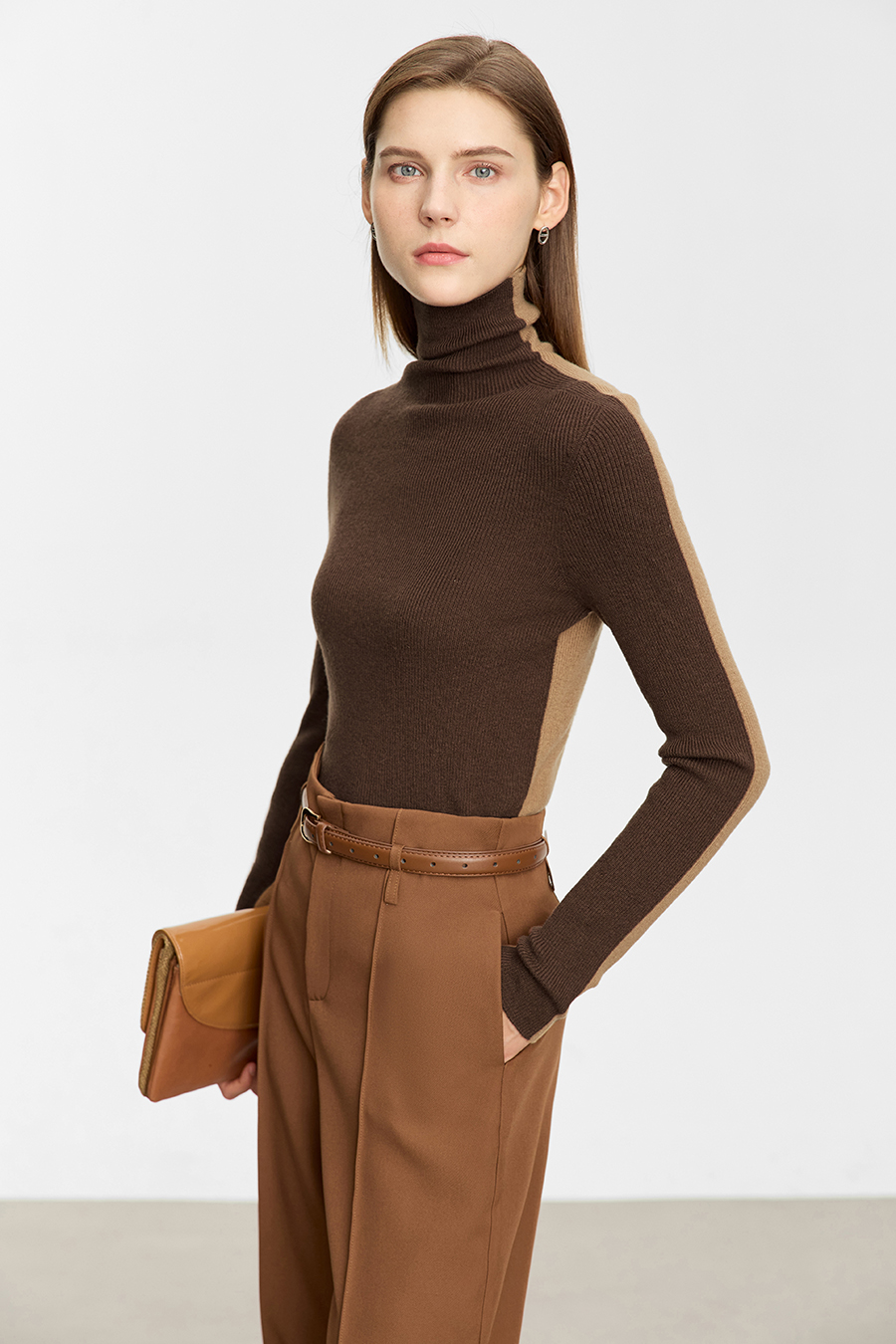 Reversible Wool Sweater|AMII