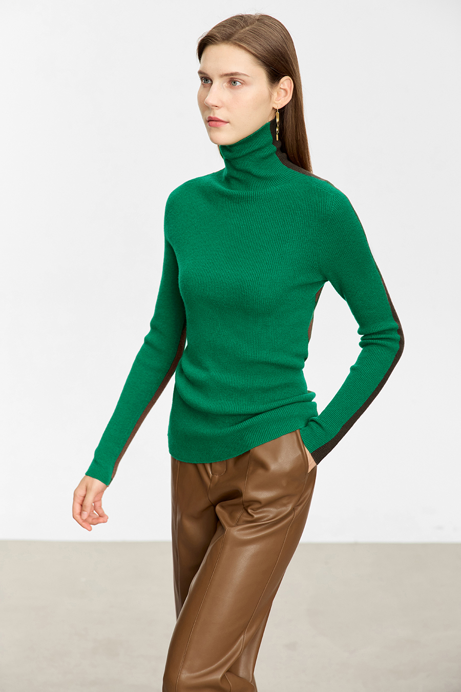 Reversible Wool Sweater|AMII-AMII.com