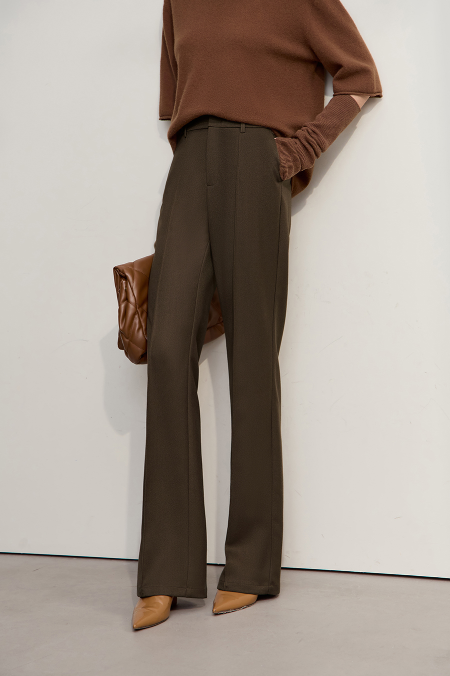 Woven TR Micro - Flare Pants|AMII-AMII.com