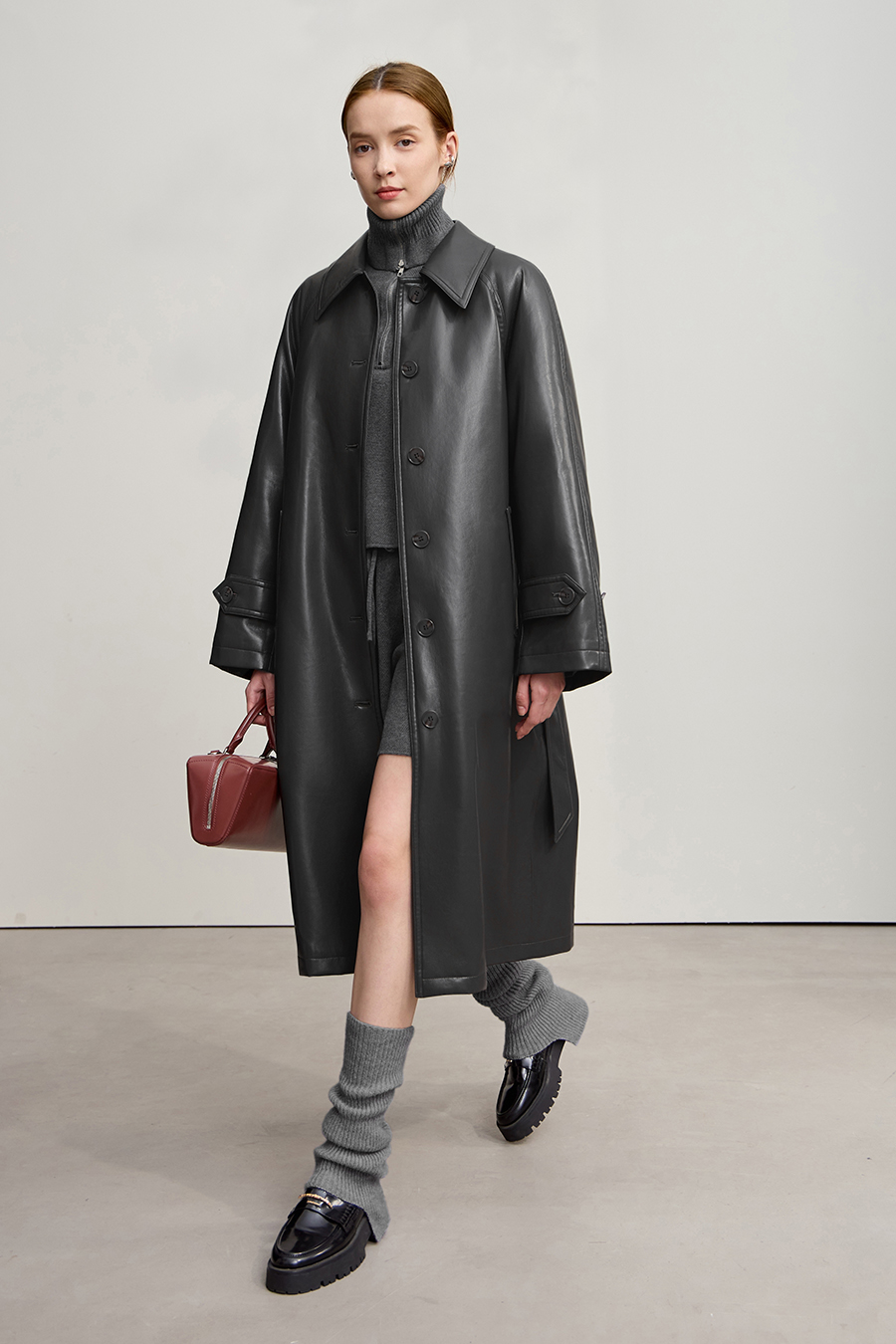 PU Leather Direct - Filled Down Jacket|AMII-AMII.com