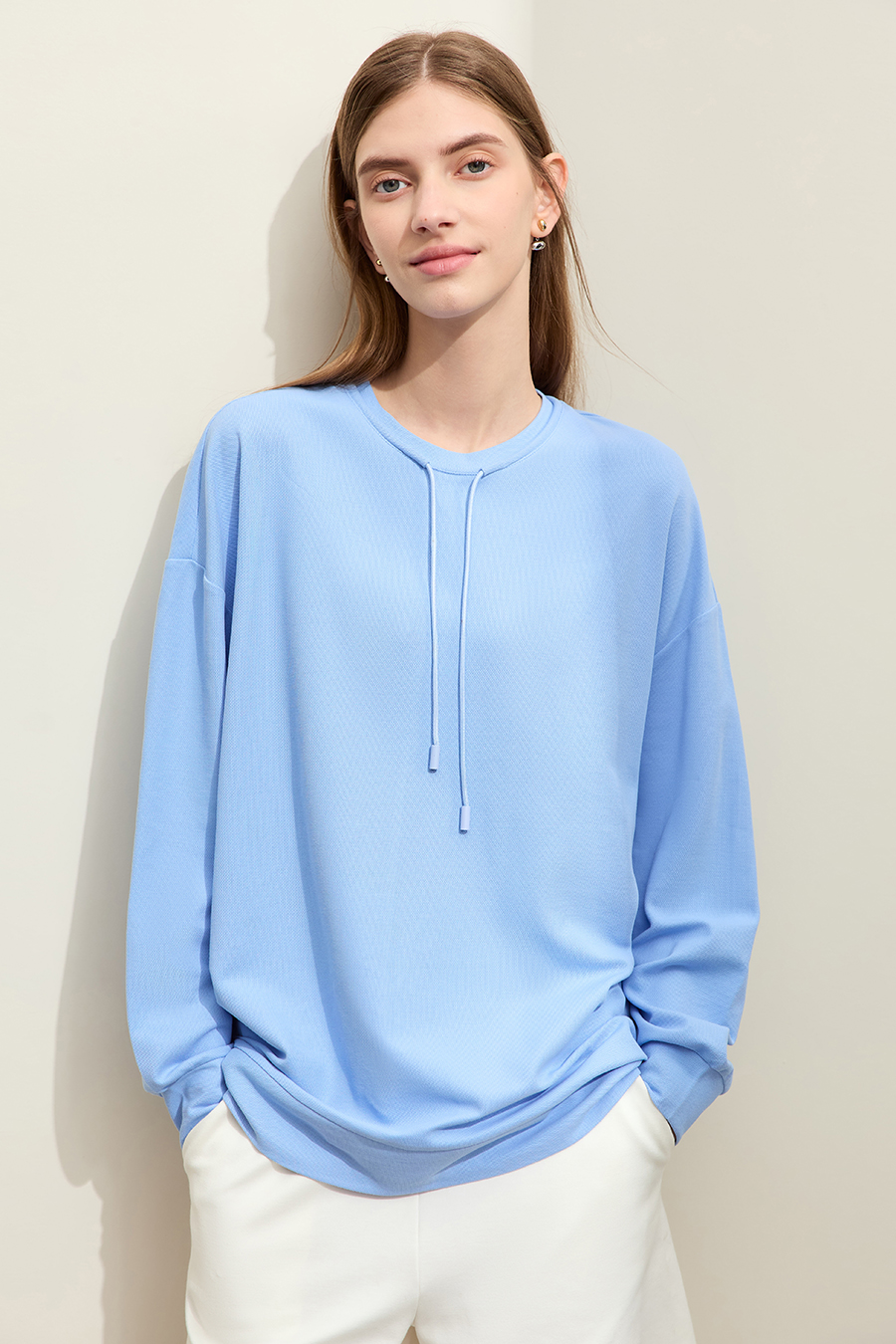 Quick-dry Antibacterial Piqu茅 Sweatshirt