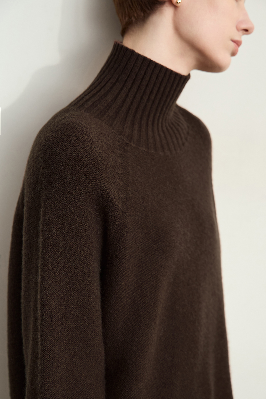 Seamless All-Wool Sweater|AMII-AMII.com
