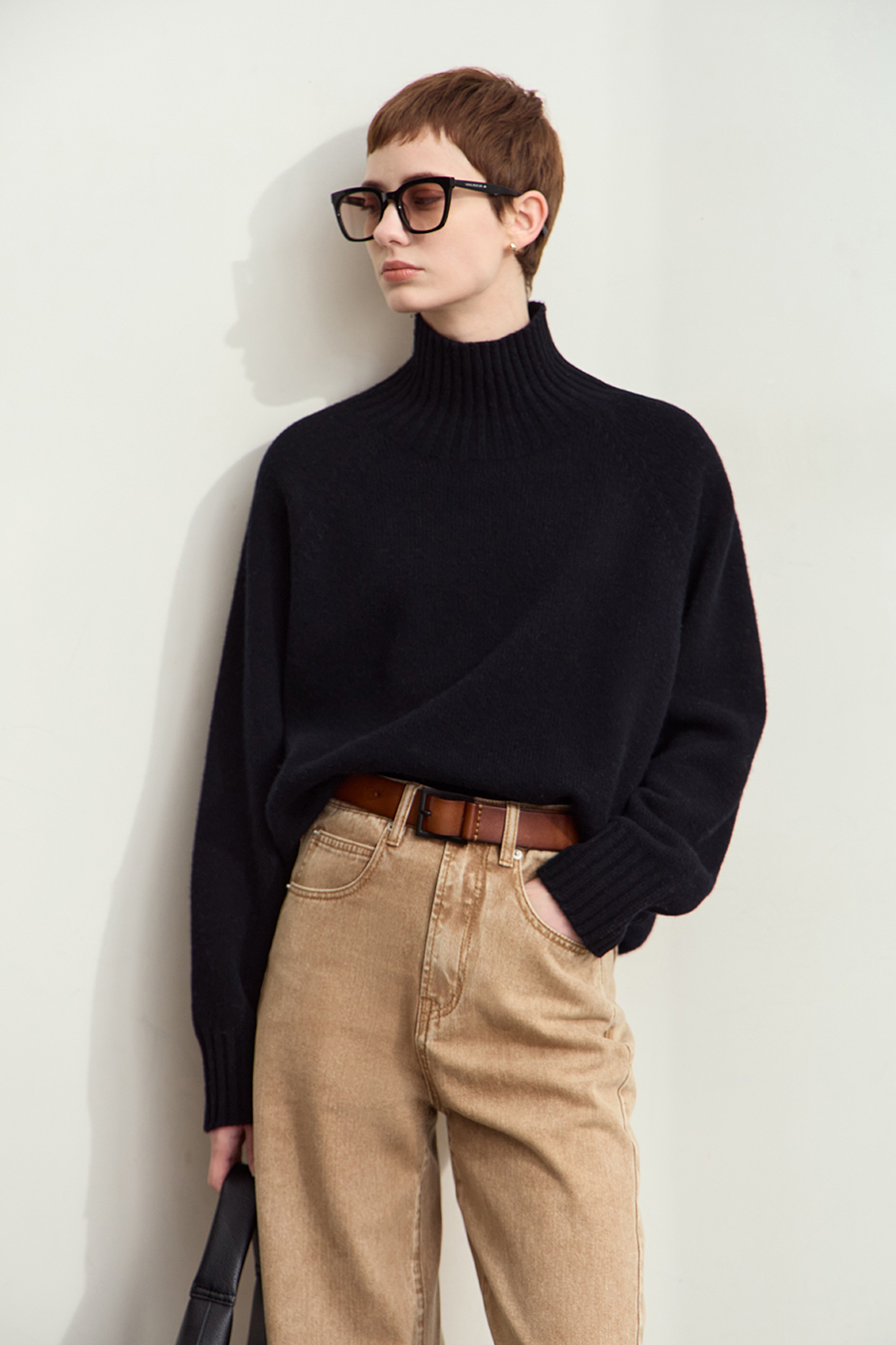 Seamless All-Wool Sweater|AMII-AMII.com