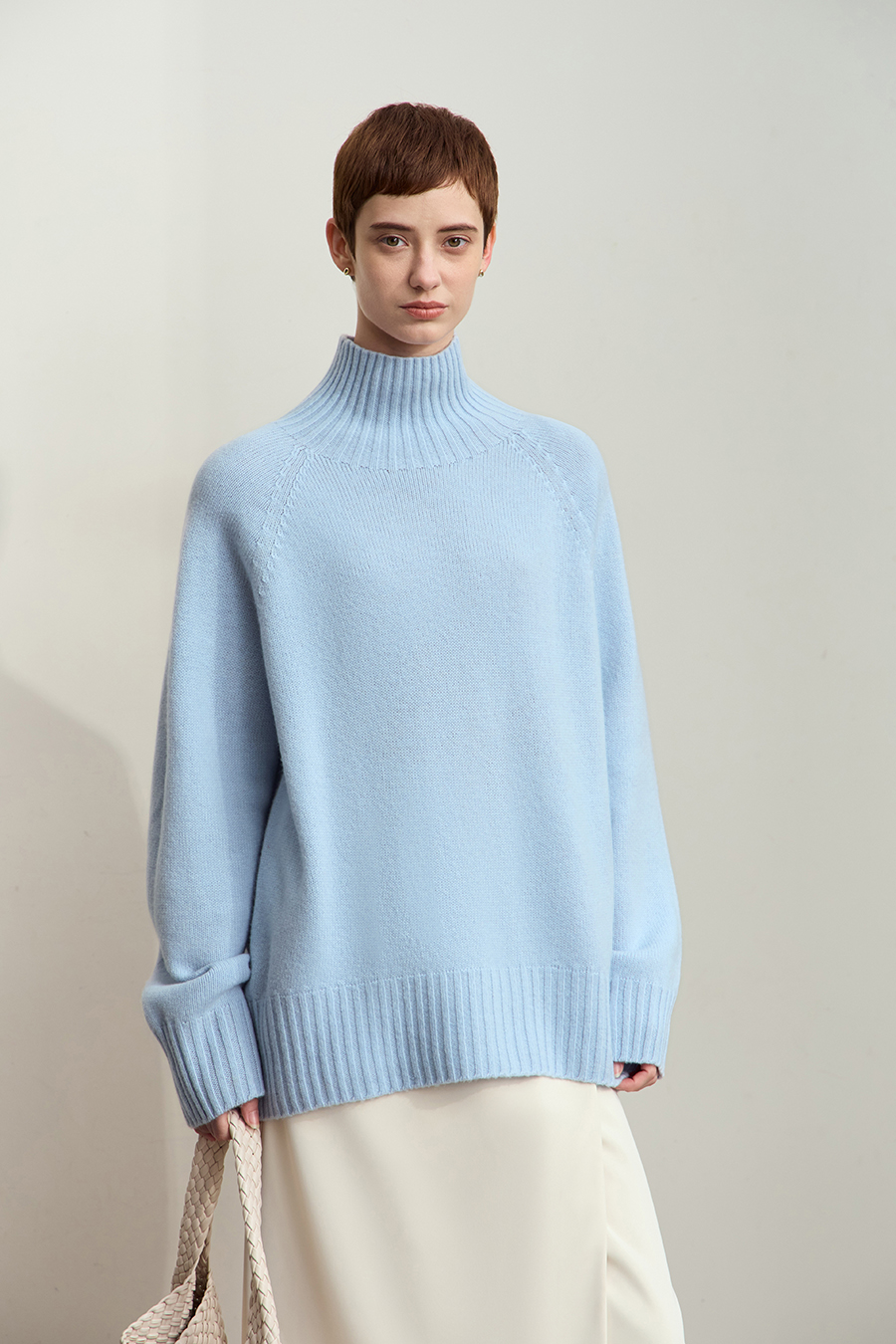 Seamless All-Wool Sweater|AMII-AMII.com