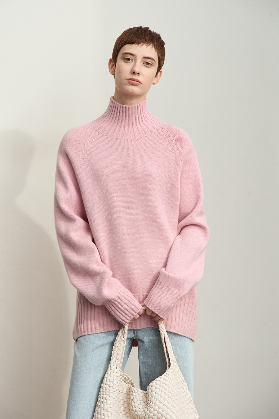 Seamless All-Wool Sweater|AMII-AMII.com