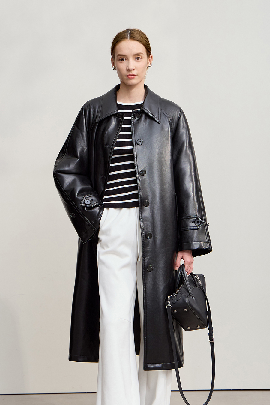 PU Leather Direct - Filled Down Jacket|AMII-AMII.com