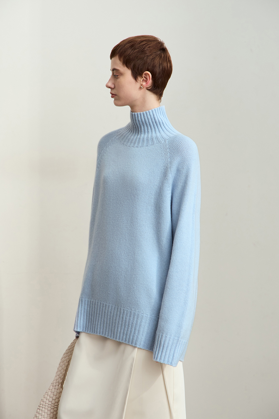 Seamless All-Wool Sweater|AMII-AMII.com