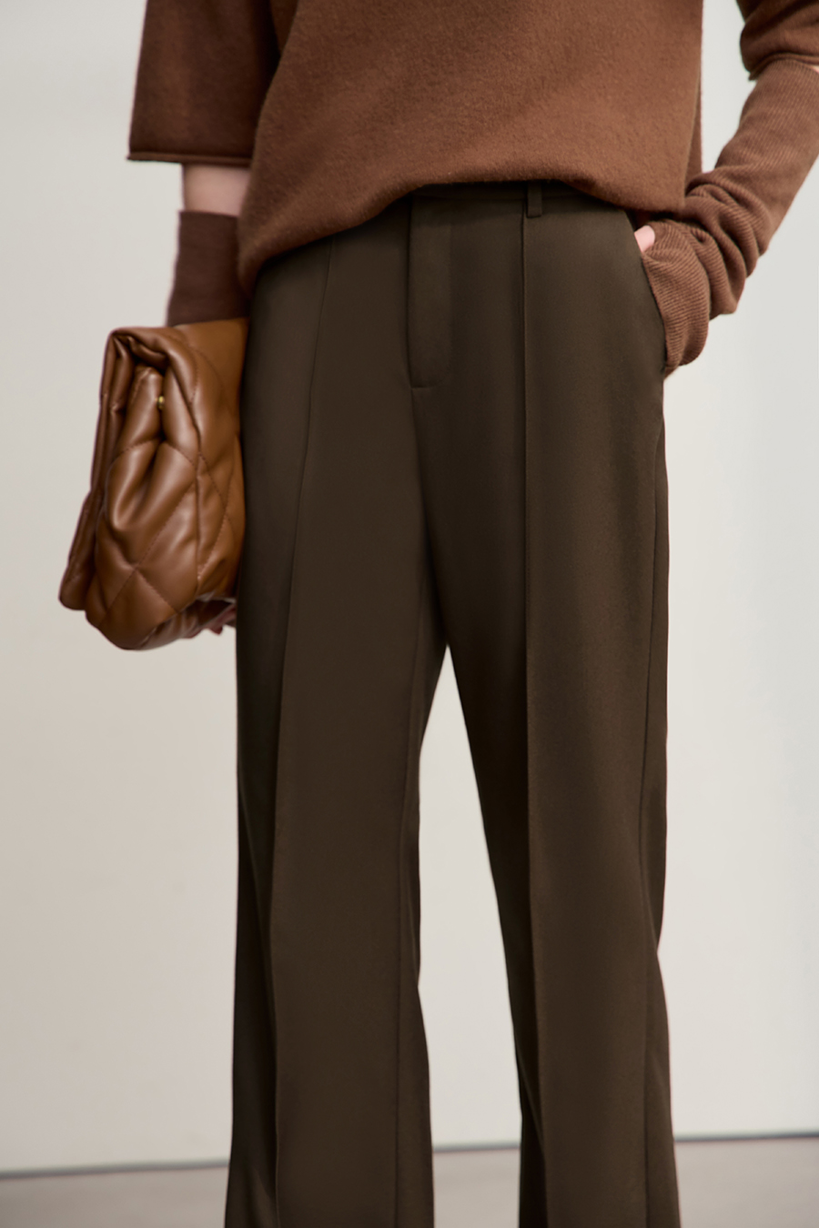 Woven TR Micro - Flare Pants|AMII-AMII.com