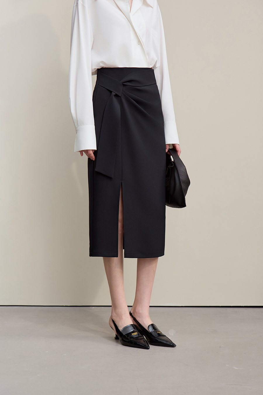 Slit Pencil Skirt|AMII-AMII.com