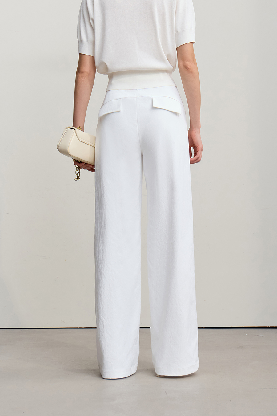 Versatile Wide-Leg Casual Pants|AMII-AMII.com