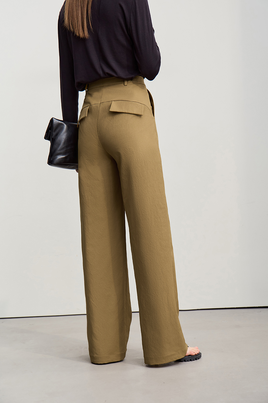 Versatile Wide-Leg Casual Pants|AMII-AMII.com