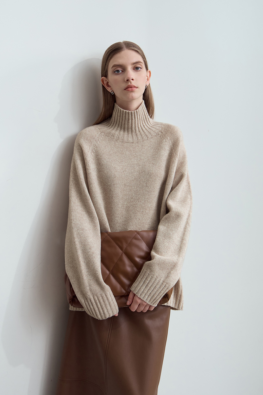 Seamless All-Wool Sweater|AMII-AMII.com