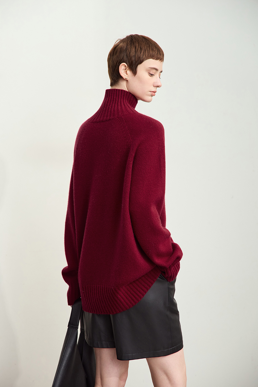 Seamless All-Wool Sweater|AMII-AMII.com