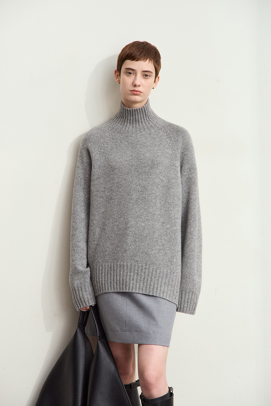 Seamless All-Wool Sweater|AMII-AMII.com
