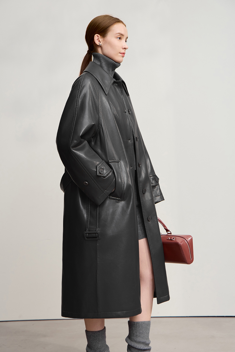 PU Leather Direct - Filled Down Jacket|AMII-AMII.com