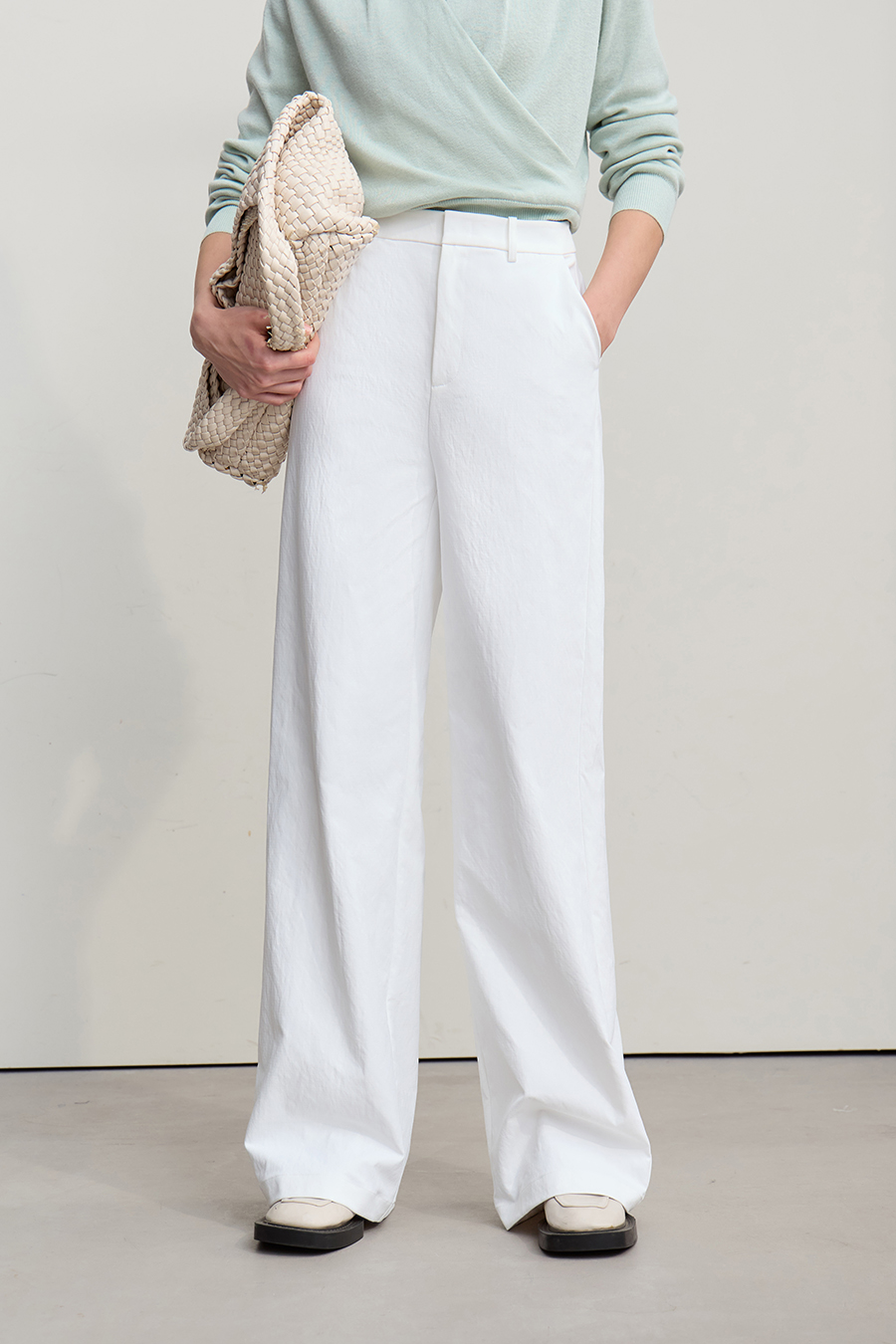 Versatile Wide-Leg Casual Pants|AMII-AMII.com