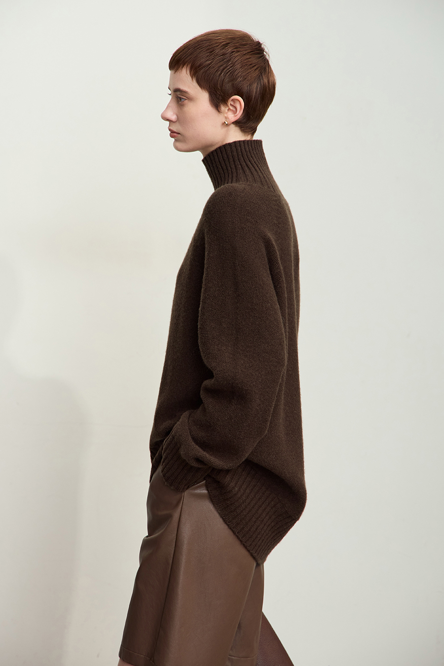 Seamless All-Wool Sweater|AMII-AMII.com