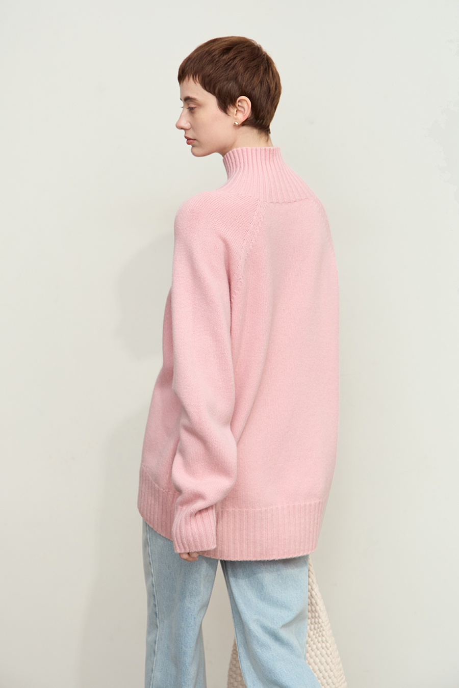 Seamless All-Wool Sweater|AMII-AMII.com