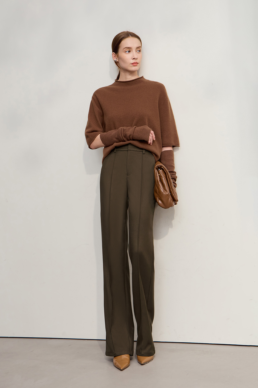 Woven TR Micro - Flare Pants|AMII-AMII.com