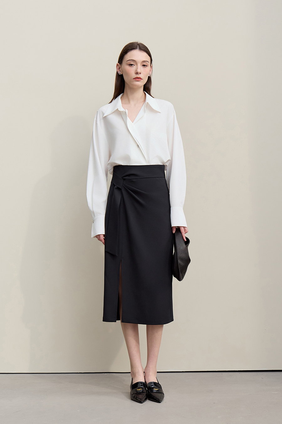 Slit Pencil Skirt|AMII-AMII.com