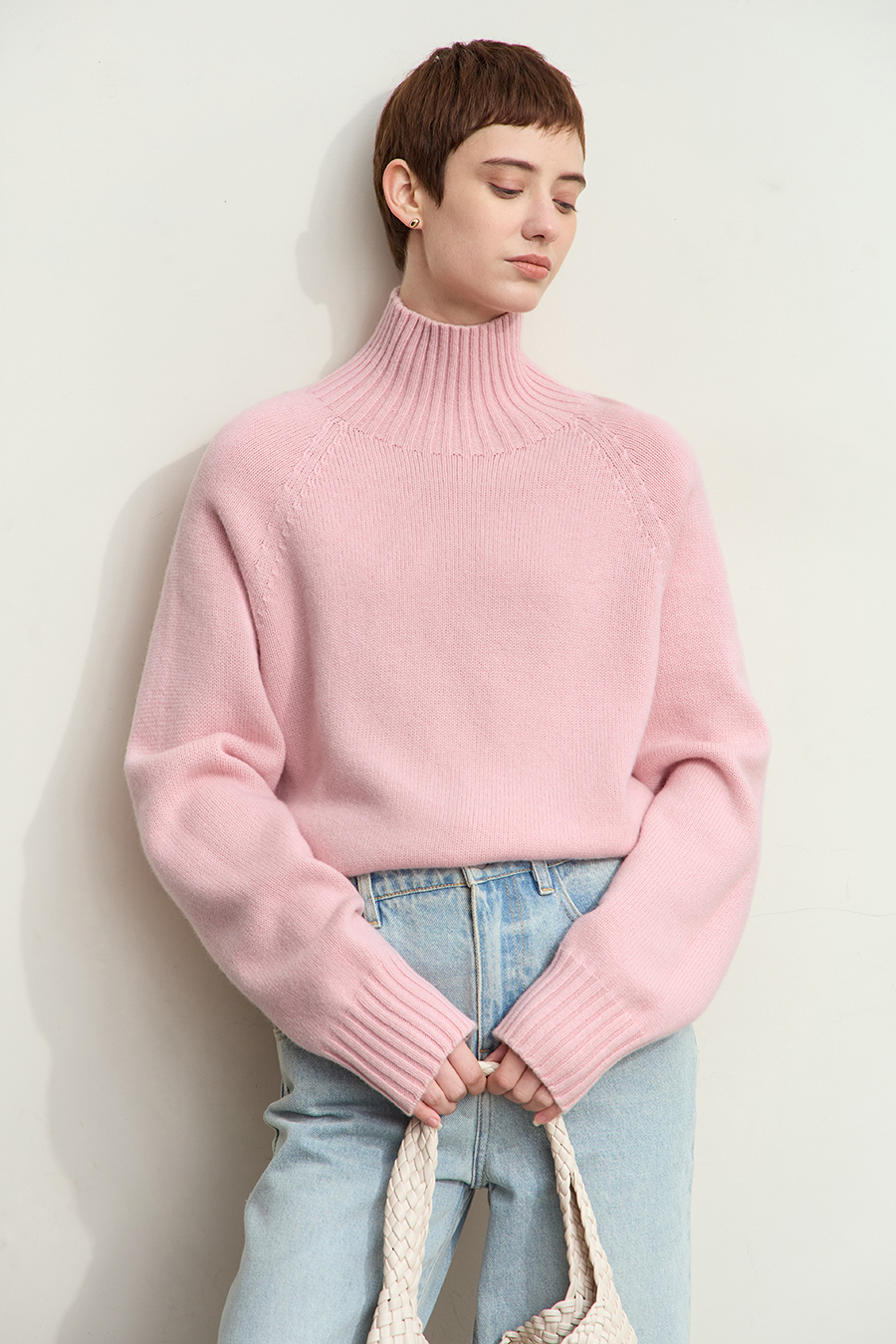 Seamless All-Wool Sweater|AMII-AMII.com