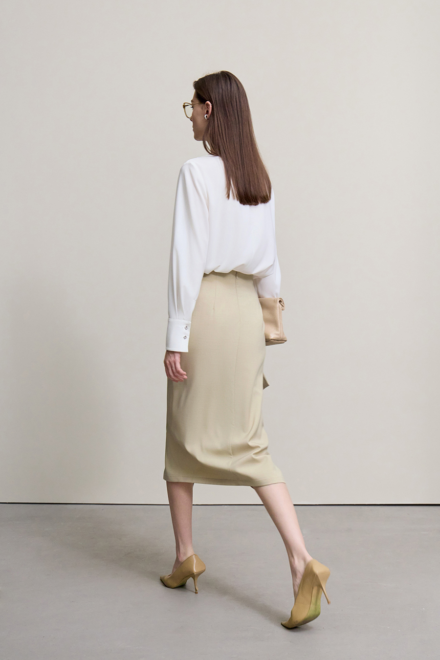 Slit Pencil Skirt|AMII-AMII.com